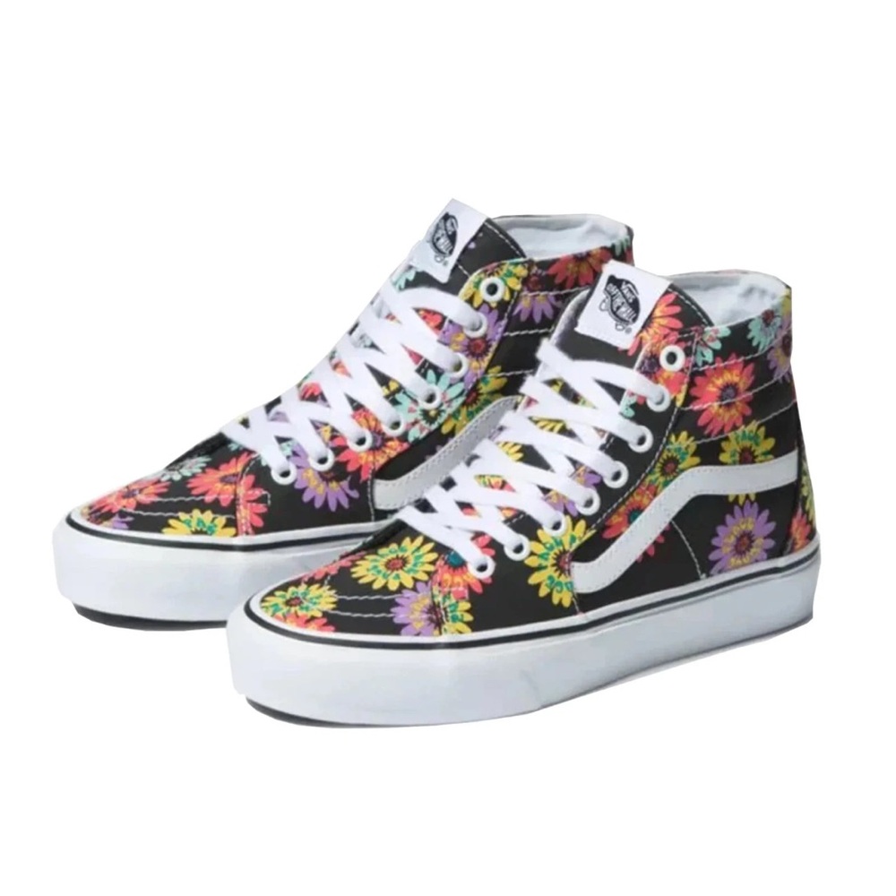 Vans Sk8-Hi Tapered Peace Floral Size US 8.5 Men 7.0 Women